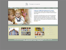 Tablet Screenshot of calvarycdc.com